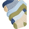 thumbnail image 4 of Touched by Nature Baby Boy Organic Cotton Socks, Boy Stripes, 6-12 Months, 4 of 7