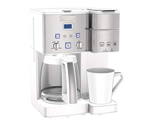 Cuisinart SS-15CGRP1 Coffee Center 12-Cup Coffeemaker and Single-Serve Brewer Light Grey 