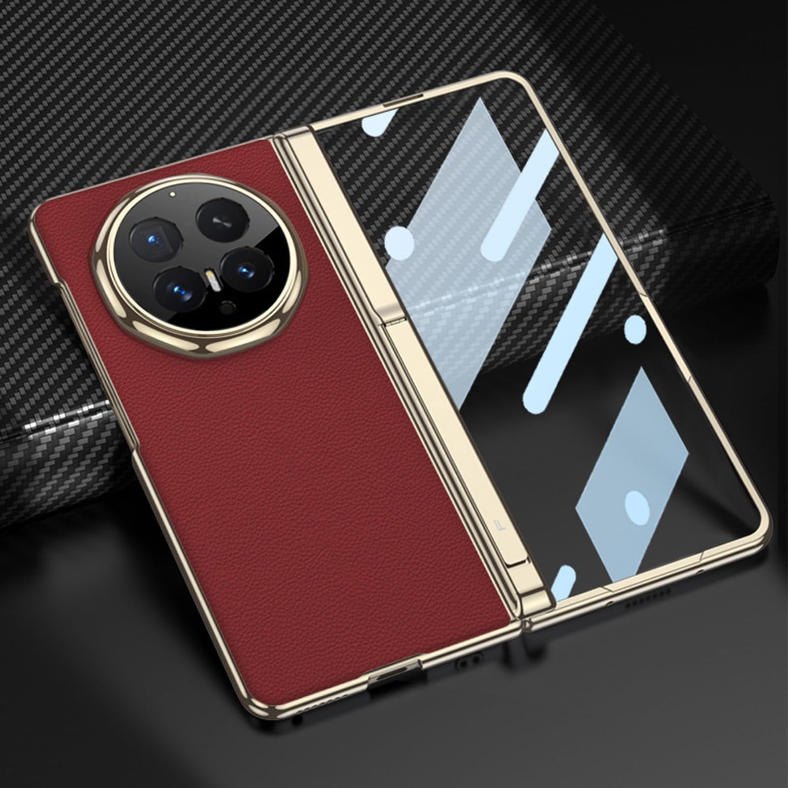 Case For Huawei Honor Magic V6, Magnetic Shell With Anti-Fall Screen Protector Support Car Magnetic Cover