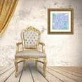 thumbnail image 3 of Tenoever, William 12x12 Gold Ornate Wood Framed with Double Matting Museum Art Print Titled - Succulent Stylized, 3 of 4