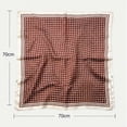 thumbnail image 3 of 27.56in x 27.56in Red Polka Dot Satin Headscarf for Women - Large Square Silk Like Neck Scarf, Breathable Hair Wrap Bandana for Daily Fashion, All Season Accessory, 3 of 5