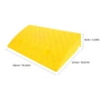 thumbnail image 2 of RUNROTOO driveway curb ramp Ramp Plastic Yellow Anti-Slip 1Pack, 2 of 8