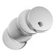 thumbnail image 1 of 2 pares de tapas de perno de inodoramiento redondo de metal cubiertas decorativas para el baño instalación de inodoro accesorio práctico tornillo de inodoro tapas para reparación de inodoros, 1 of 8