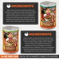 thumbnail image 5 of Scoochie Pet Chef Scoochies Recipe Variety Pack Real Chicken & Duck in Savory Gravy Wet Dog Food, 14-oz can, case of 6, 5 of 6