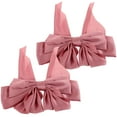 thumbnail image 1 of BEADCEST 2Ud Para Con Rosa De Tela Y Mecanismo De Resorte Seguro, 1 of 6