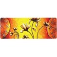thumbnail image 1 of Alfombrilla de ratón grande ABPHQTO Arte de decoración Foral moderno pintura al óleo flores abstractas 30x80 cm, 1 of 3