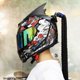 thumbnail image 3 of Casco integral para motocicleta, casco de carreras, casco de motocross, todoterreno, casco de motociclista, trenzas de individualidad, cuernos, 3 of 5