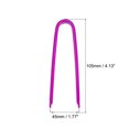 thumbnail image 2 of IC Puller Chip Extractor Stainless Steel with Insulated Vinyl Grip Purple 2 Pcs, 2 of 5