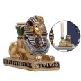 thumbnail image 2 of kurtrusly Resin Ancient Egypt Candle Holder Candlestick Statue Table Dinner Decor C, 2 of 9