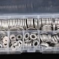 thumbnail image 4 of 270 Piezas de Arandelas Que Se a Pernos Y Tornillos Métricos, Juntas de material acero Inoxidable, Espaciador , M5, M6, M8, M10, Sharpla Arandelas planas de acero inoxidable, 4 of 8