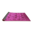 thumbnail image 2 of Ahgly Company Indoor Round Oriental Pink Industrial Area Rugs, 3' Round, 2 of 4