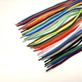 thumbnail image 5 of 2pair Oval Shoes Laces Half Round Athletic Sport/running Shoe Strings, Red, 80cm, 5 of 5