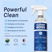 CleanBoss Everyday Multi-Surface Cleaner, Soft Lavender, 24 fl oz