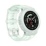 Amazfit Active Edge Smart Watch 22mm with Mint Green Silicone band