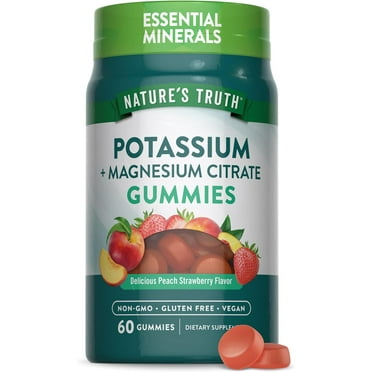 Potassium Magnesium Citrate Gummies | 60 Count | by Nature's Truth