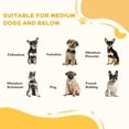 thumbnail image 4 of PawHut Dog Gate 3-Panel Foldable with Feet for Medium Dogs and Below, Black, 4 of 10