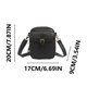 thumbnail image 5 of Bolso Bandolera Vintage De Piel Mejorado, Bolso De Gran Capacidad, Diseo 2 En 1, Unisex, Ideal Para Viajes, Cremallera Antirrobo, Uso Diario, Bolso De Hombro Pequeo, Estilo Casual De, UKHBMC, 5 of 9