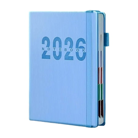 2026 Daily Planner One Page Per Day, Schedule Plan Book with Priority Tasks Time Management, Clean Design Organizer for Work Home Study, Full Year Daily Planning Notebook for , 1 Notebook