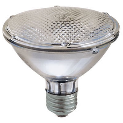 Ge Pan - Flood Light Bulb, Halogen, Short Neck, Indoor, Par 30, 38 watt, GE, 63206