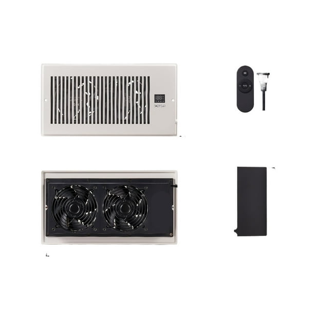 Fan 4x12in Duct Fan 100CFM 10 Adjustable Speeds with LCD Smart Controller