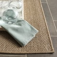 thumbnail image 5 of SAFAVIEH Sisal Performance Tendrils Solid Indoor/Outdoor Area Rug, Natural, 5'3" x 7'6", 5 of 16
