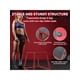 thumbnail image 3 of 12-pulgada red steel plyometric jumping box con anti-slip surface para home gym exercise, 3 of 6
