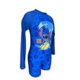 thumbnail image 2 of Traje De Baño Stitch Completo De Maga Larga Para Niño Color Azul Talla 4, 2 of 4