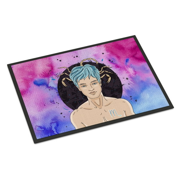 Scorpio Zodiac Sign Door Mat