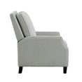 thumbnail image 6 of Relax-A-Lounger Sorrento Modern Push Back Recliner, Light Gray Woven Fabric, 6 of 12