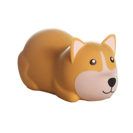 

Asdomo Corgi Night Light For Kids Cartoon Silicone Led Lamp For Dog Lovers 3-Gears Ajustable Usb Chargeable