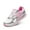 PINK/SILVER, variant on BURUDANI Girls Sneakers Lace-up Tennis Running Casual LilLegends Lightweight Classic Walking Shoes for Little/Big Kid