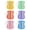 Six colors, variant on 6PCS Daily Schedule Planner Wipeable Checklist Board To improve Time Management Skills