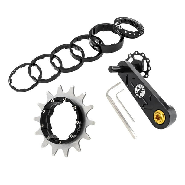 Tensor de cadena de bicicleta Sunnimix Negro 14T
