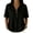 Black, variant on Womens Polo Shirts Half Zip Mock Neck Loose Fit Short Sleeve Breathable Pique Fabric Sporty Collar Pullover Tops Relaxed Silhouette Summer Active Tops Zipper Neckline Red XL