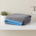 thumbnail image 5 of Unique Bargains Cotton Solid Absorbent Durable Soft Hand Towels Grey 29" x 13", 5 of 8