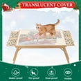 thumbnail image 4 of Jolicasa 27.6"H Wooden Puzzle Table for Adults,1500PCS Jigsaw Puzzle Board with 4 Sorting Drawers and Translucent Cover, 4 of 6