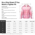 thumbnail image 6 of Picia Sparkly Pink Glitter Women's Men's UPF 50+ Sun Protection Hoodie Shirt Long Sleeve SPF Fishing Outdoor UV Hiking Lightweight Shirts-Medium, 6 of 9