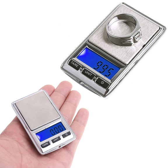 BQBQERT High Accuracy Electronic Digital Pocket Scale Jewelry Gold Coin Scale Weighing Balance Portable 100g/0.01g