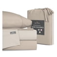 thumbnail image 1 of Juego de Sábanas Microfibra, Frescas, Hipoalergénicas, Real Textil (Beige/Khaki, Individual ), 1 of 7