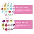 thumbnail image 2 of KAKOWELY 8 hojas de pegatinas de diamantes de plástico, pegatinas de gemas multifunción, pegatinas decorativas, 2 of 4