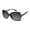 Black, variant on Women's 1096SP Rhinestone UV400 Protective Butterfly Fashion Sunglasses, 56mm