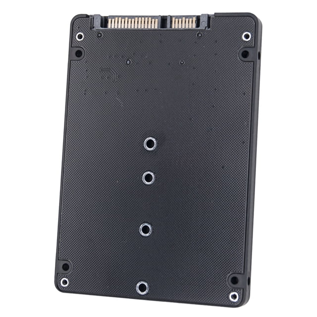 Likrtyny Tarjeta Adaptadora M.2 NGFF SSD A SATA3 Tarjeta Convertidora Doble Uso para PC (tarjeta Adaptadora)