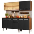 thumbnail image 1 of Cocina Integral Madesa Emilly Drive 169 cm Marrón/Negro, 1 of 10