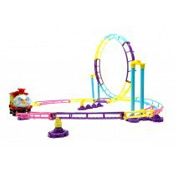 small roller coaster toy