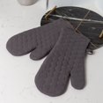 thumbnail image 3 of Fabstyles  Fouta Cotton Oven Mitt Set of 2 Beige, 3 of 5