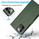 thumbnail image 4 of Funda tipo cartera de PU con tapa para iPhone 14 Pro, con cordón, ranuras para tarjetas, función atril, compatible con carga magnética, anticaídas y protección total., 4 of 5