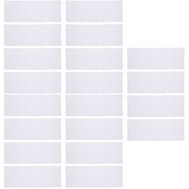 Bamboohart 5 Pcs Protecteurs de Rayures pour Chat Protection des Meubles Grattoir Blanc