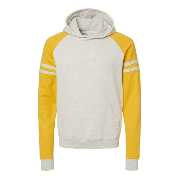 Jerzees NuBlend Varsity Color-Block Hooded Sweatshirt - 97CR (2 PACK)