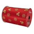 thumbnail image 2 of Cinta Navideña de Envoltura Disney Decorativa de Navidad Mickey Rojo, 2 of 4