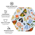 thumbnail image 3 of Gaeub Insects and Flowers Print 4 Pcs Leather Coasters for Drinks ,Drink Coasters Sets,Drink Table Cup Coasters for Living Room Kitchen Coffee Decor-Hexagon, 3 of 6
